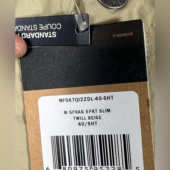 NWT The North Face Size 40 Twill Beige FlashDry 5 Pocket Tactical Outdoor Pants - Picture 8 of 11